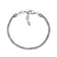 Bracciale Amen Uomo Hipster in Argento BRUCA101B - BRUCA101B
